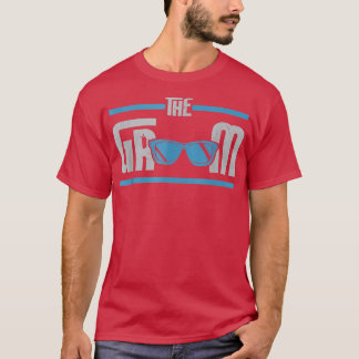 Brudgummen Engagerar Sig Bröllop Svägerskor Frieri T Shirt