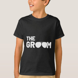 Brudgummen Squat Ungkarl Levererar Fest Bröllop 1 T Shirt