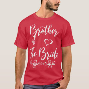 Brudgummens bror & Bröllop matchande T Shirt