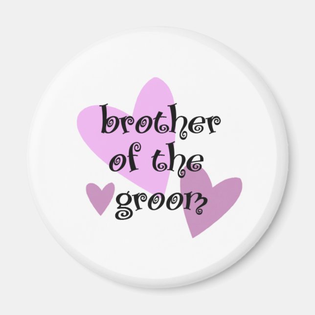 Brudgummens bror magnet (Framsidan)