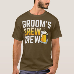 Brudgummens bryggarkompis Bröllop Brudgummens mans T Shirt