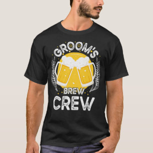 Brudgummens bryggarkompis Roliga Bröllopsfest Brud T Shirt