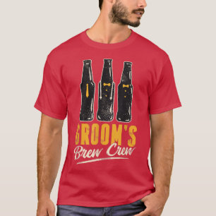 Brudgummens bryggarkompis Roligt brudgumsbröllop f T Shirt