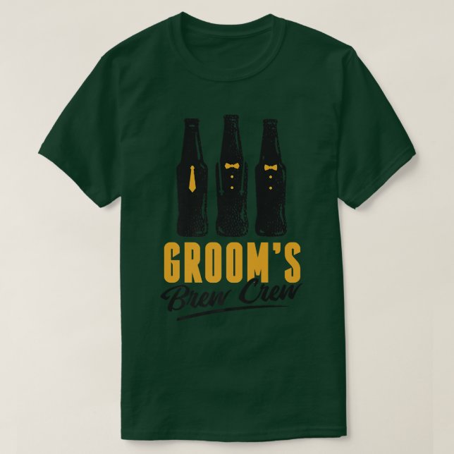 Brudgummens bryggarkompisar 1039  t shirt (Design framsida)
