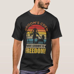 Brudgummens Crew Brudgumme Brudtärna Svägerskor Mö T Shirt