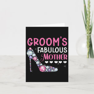 Brudgummens fantastiska mamma Mamma till brudgumme Kort