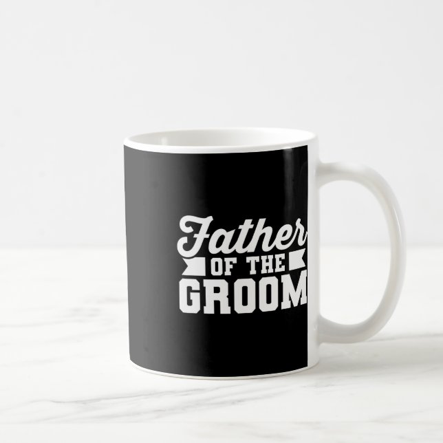 Brudgummens far pappa bröllop möhippa  kaffemugg (Höger)