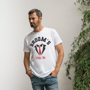 Brudgummens gäng Brudtjänare Lag Bachelorfest T Shirt