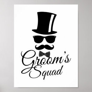 Brudgummens gäng poster