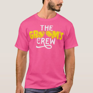 Brudgummens gäng rolig svensexa för bröllop t shirt