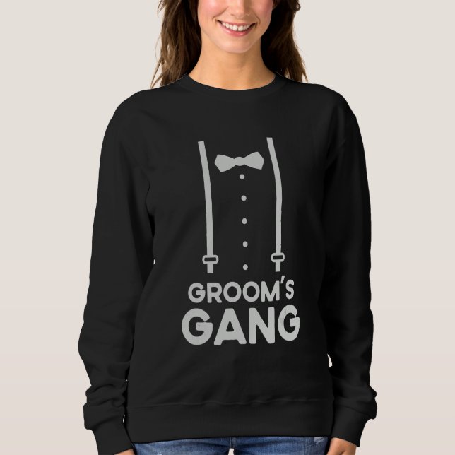 Brudgummens gäng   Svärmannen Svärmannafest Henpar T Shirt (Framsida)