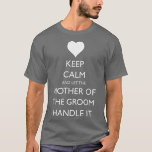 Brudgummens mamma Roligt bröllop T Shirt