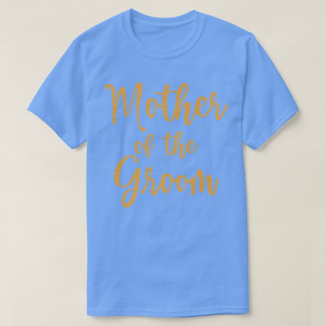 Brudgummens Mamma T-shirt  (Design framsida)