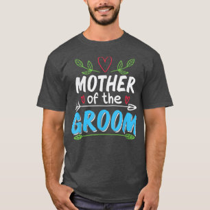 Brudgummens Mor Bröllop Äktenskap Brudgumme Mamma T Shirt