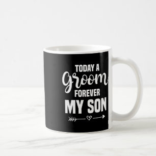 Brudgummens Mor Bröllop För Evigt Min Son Mor Kaffemugg