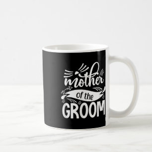 Brudgummens Mor Matchande Festt-shirts Söt Bröllop Kaffemugg