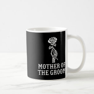 Brudgummens Mor Skelett Gotisk Sällskaps Bröllop Kaffemugg