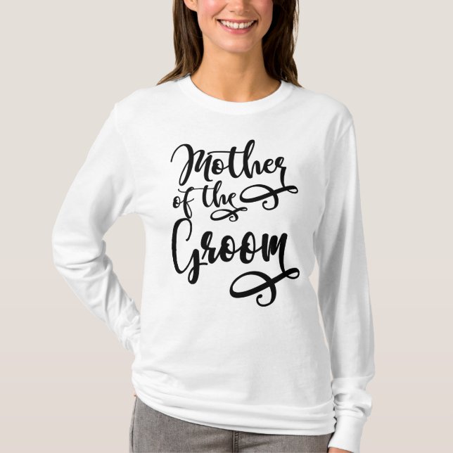 Brudgummens mor t shirt (Framsida)