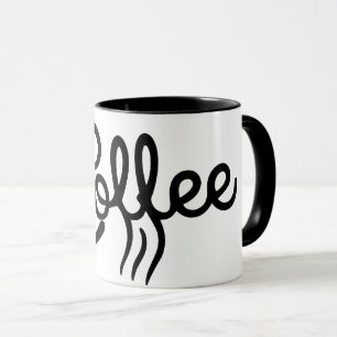 Brudgummens Morgonkaffemugg - Djärv Bröllopsskrift Mugg