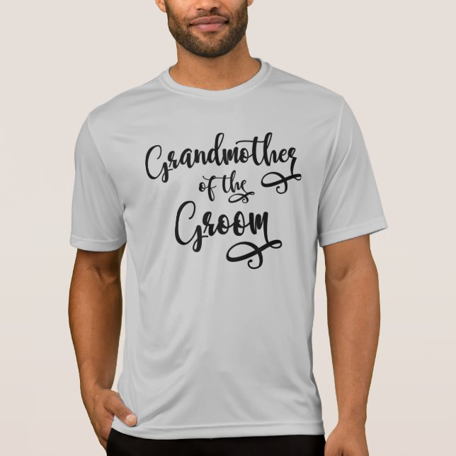 Brudgummens mormor t shirt (Framsida)