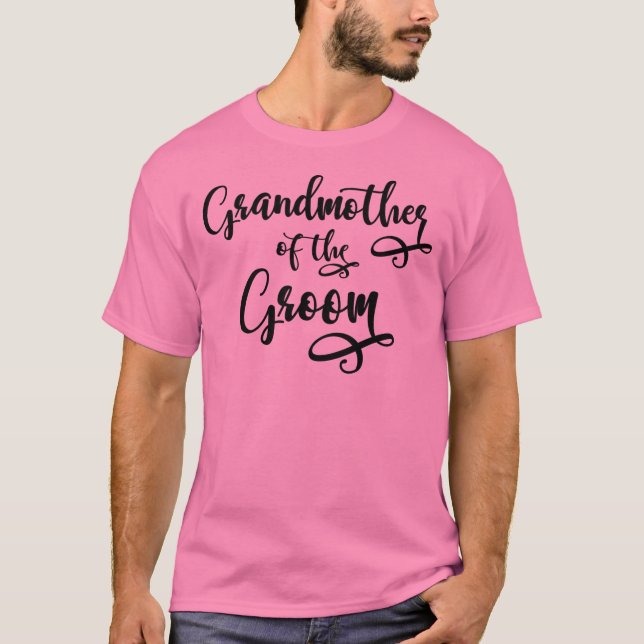 Brudgummens mormor t shirt (Framsida)