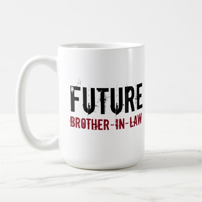 Brudgummens Mug Bröllopspresent Kaffemugg (Vänster)