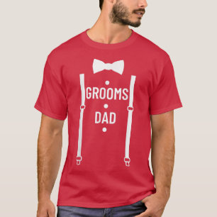 Brudgummens pappa bröllopsparty fader till brudgum t shirt