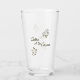 Brudgummens syster glas 