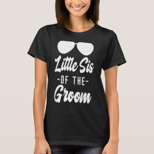 Brudgummens syster - roliga solglasögon liten t shirt