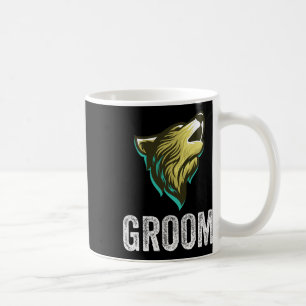 Brudgummens vargbröllop Brudgummens teamfest Kaffemugg