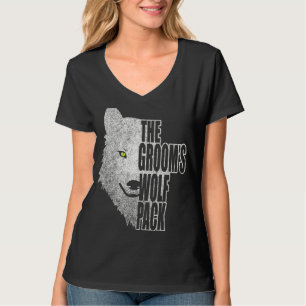 Brudgummens vargflock! Svärmansfest för brudgummen T Shirt
