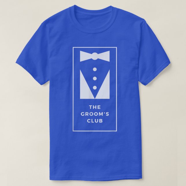 Brudgummens Waft-topp Outfit T Shirt (Design framsida)
