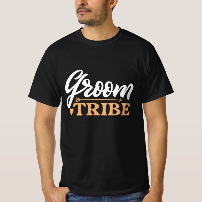 Brudgums stam t shirt (Framsida)
