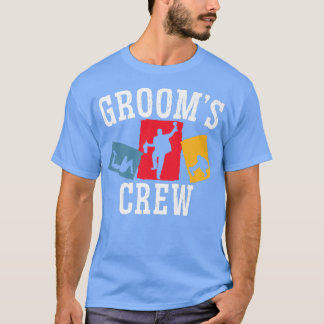Brudgumslag Brudgumsteam Sängkammarnatt Bachelorfe T Shirt
