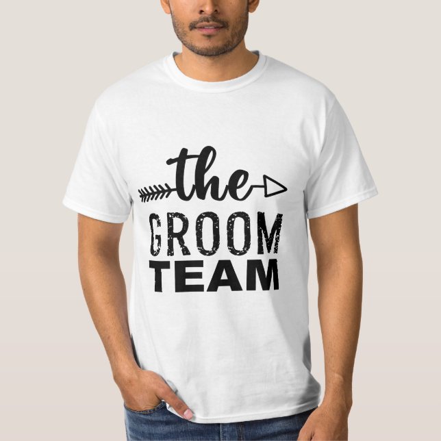 Brudgumslag T Shirt (Framsida)