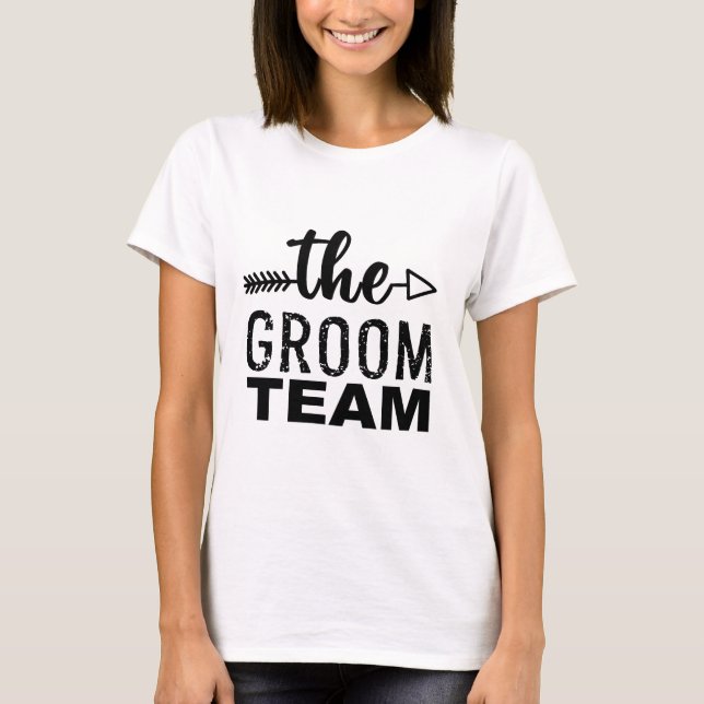 Brudgumslag T Shirt (Framsida)