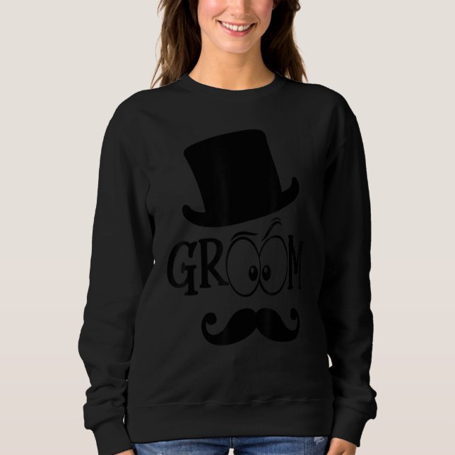 Brudgumsmössa Söt Förlovning Bröllop Svärmannafest T Shirt (Framsida)