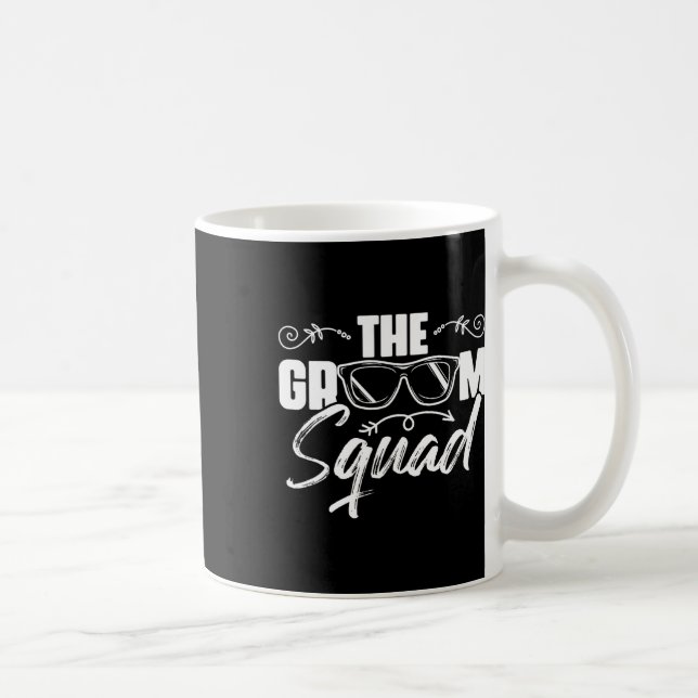Brudgumsskvadrens Singels Bröllop Sängkammarparty  Kaffemugg (Höger)