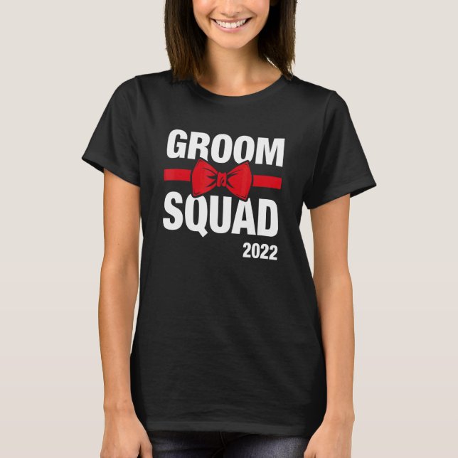Brudgumssquad 2022 Brudgumsfest Siltunga T Shirt (Framsida)