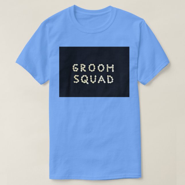 Brudgumssquad 3 t shirt (Design framsida)