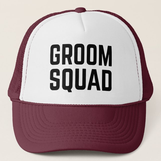 Brudgumssquad Keps (Framsida)