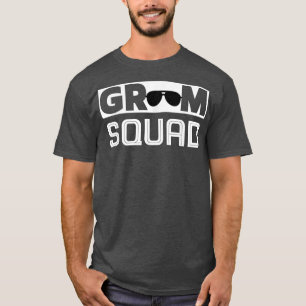 Brudgumssquad Roligt Bröllop Brudgumslag Bröllop T Shirt