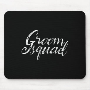 Brudgumssquad Roligt Brudgumsbröllopsteam Musmatta