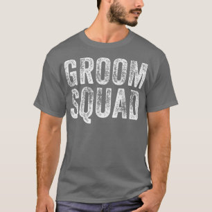 Brudgumssquad Sängvätning Bröllop Rolig Brudgum T Shirt