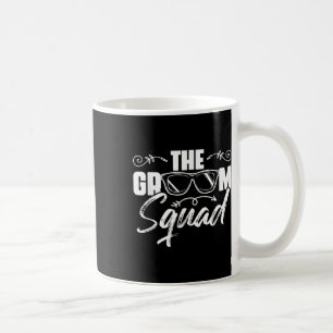 Brudgumssquad Singlar Bröllop Sängkammarparty Brud Kaffemugg