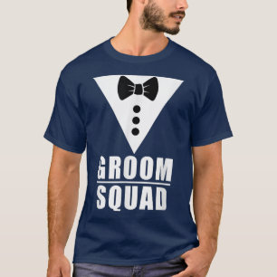 Brudgumssquad träffar svensexa bröllop äktenskap  t shirt