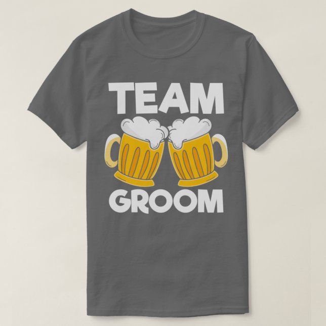 Brudgumsteam 2 t shirt (Design framsida)