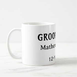 Brudgumsteam bestman namn datum möhippa kaffemugg