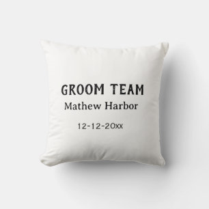 Brudgumsteam bestman namn datum möhippa kudde