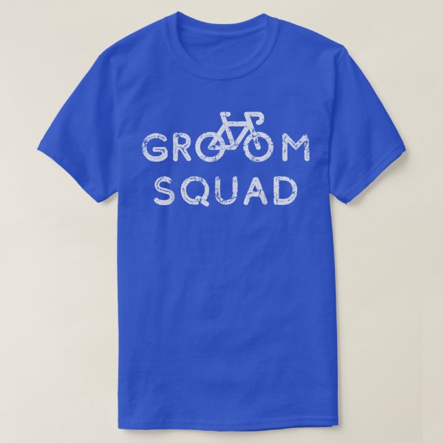 Brudgumsteam rolig Biker Sällskapsfest Brudgum brö T Shirt (Design framsida)
